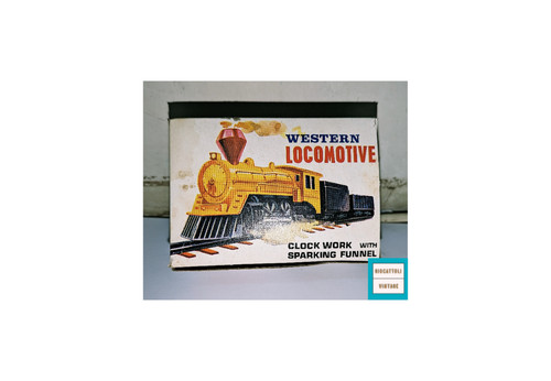 Locomotiva western orologio - locomotiva,