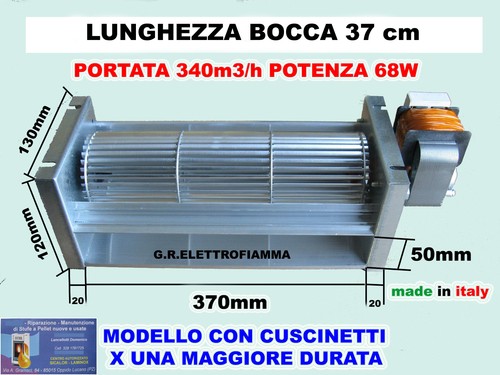 Ventola tangenziale per stufe - ventola,