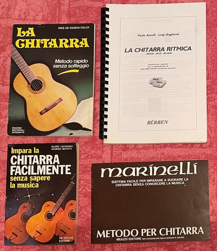 Chitarra libri e metodi - libri,