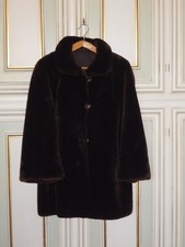  MONTONE ROVESCIATO AUTENTICO LAVORAZIONE ARTIGIANALE TAGLIA 44