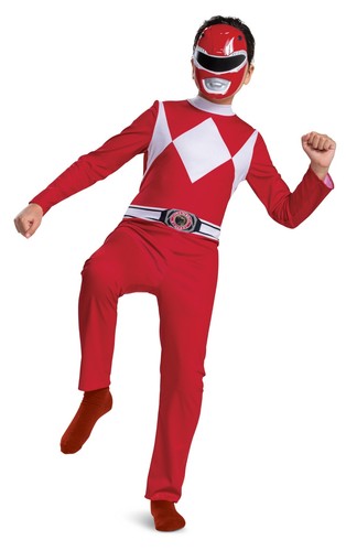 Costume Power Rangers Rosso