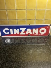 Cinzano Enamel / Metal Sign  -