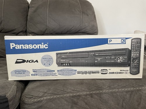 Panasonic dmr ez485v vcr vhs - panasonic,