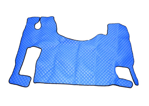 Tappetini blu eco pelle - tappetini, in