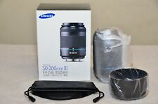 Samsung NX 50-200mm f4-5.6 ED OIS III obiettivo zoom i-Function (nero) con SCATOLA_ NUOVO