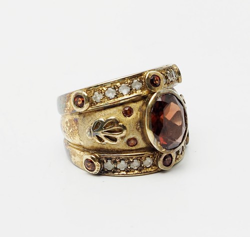 Anello vintage oro placcato - in,