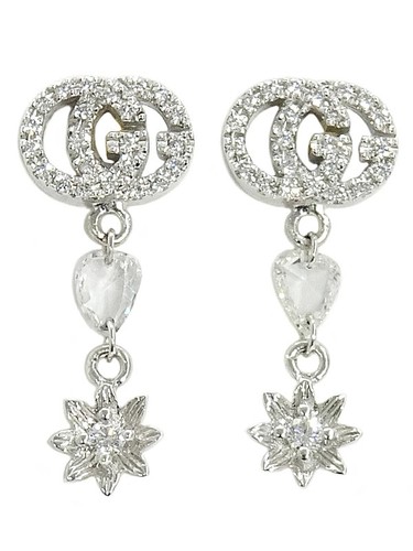 Orecchini gucci flora oro - orecchini,