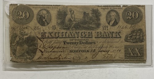 1851 exchange bank - 1851, of