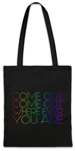 Borsa tessuto come out - in,