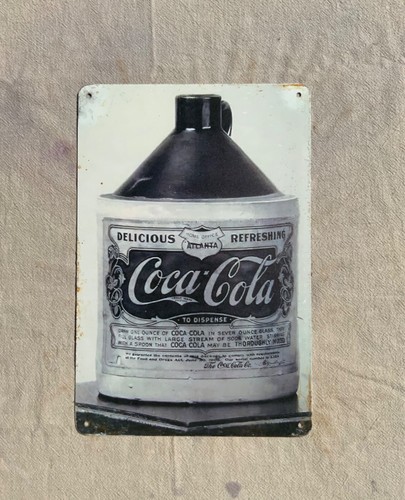 Insegna metallo coca cola - in, coca-cola