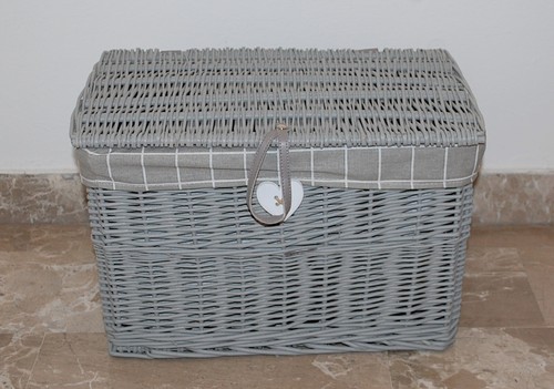 Cestino con coperchio bauletto - con,