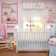 NoJo Owl Love Birds 4 Piece