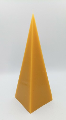 Candela piramide con cera - piramide,