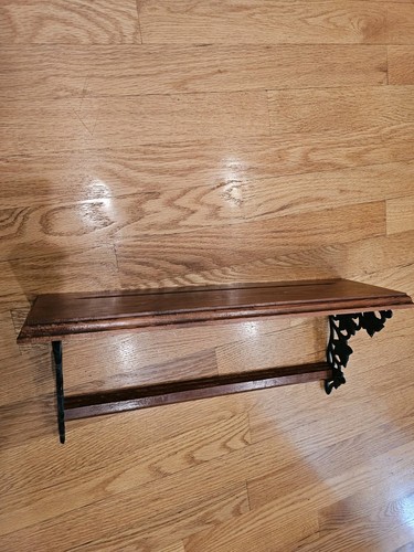 Mensola legno con supporti - mensola,