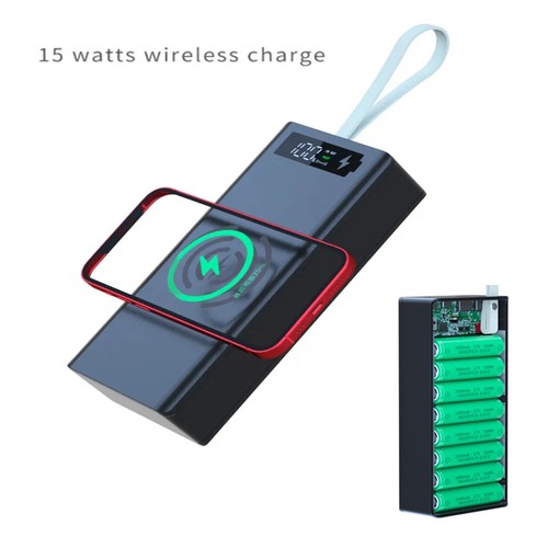 Custodia batteria usb 16x18650 - custodia,