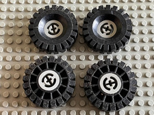 4 x LEGO Roue Ref 3482c03