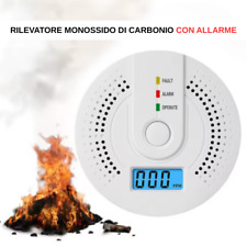 Rilevatore Monossido CO + CO2 Con ALLARME Gas