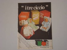 advertising Pubblicità 1975 CICCIO BELLO/BUONO/DORO