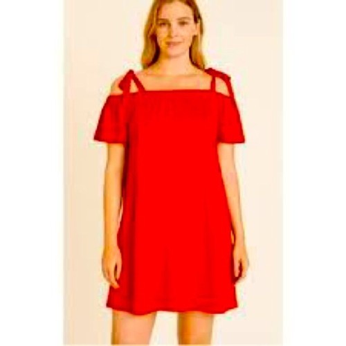Abito rosso busta - , nuovo