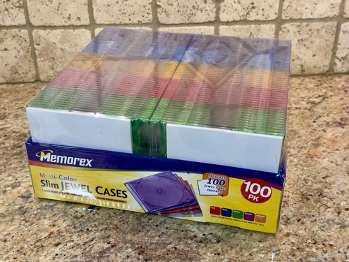 Memorex jewel cases confezione - jewel,
