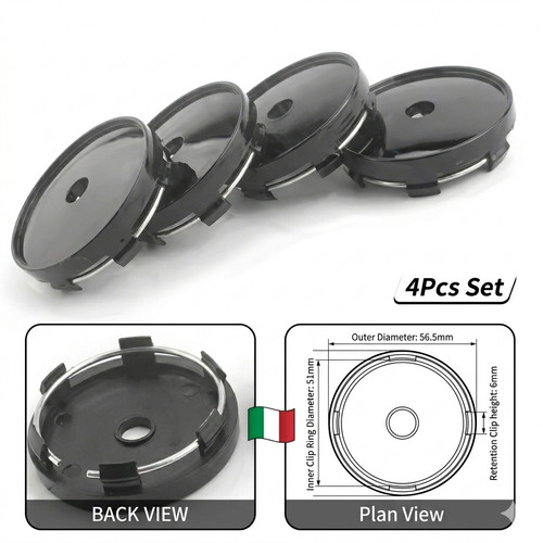 Pezzi coprimozzo universale - 4,