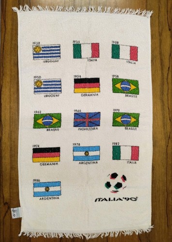 Asciugamano zucchi italia 90 - zucchi, '90