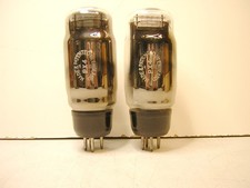 Coppia di tubi valvole triodo NOS PX4 Gecovalve abbinati, NUOVI! RE604 NOS