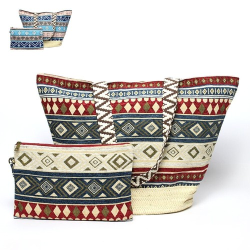 Borsa mare donna - paglia, e