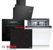 Bosch Set Risparmio Autark Piano Cottura Induzione + Lavastoviglie + Cappa