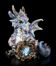 Statuetta Drago - Blu Cuore -