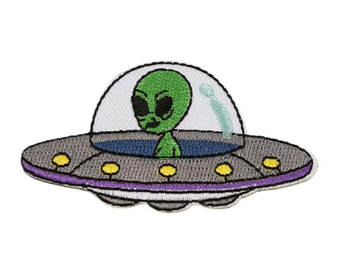 Ufo astronave verde alieno - verde,