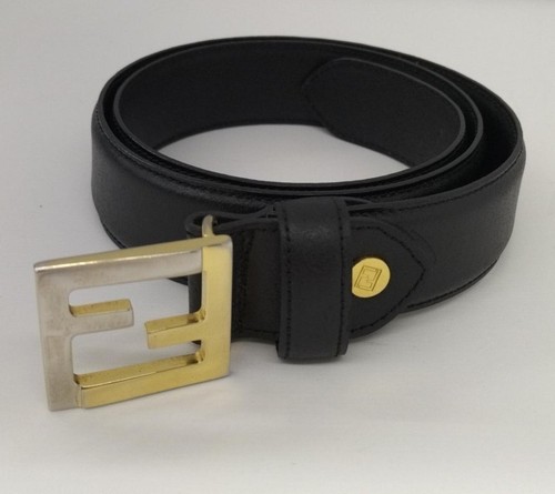 Fendi leather black - leather, belt