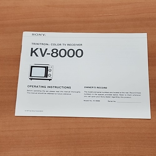 Manuale istruzioni sony - istruzioni, tv