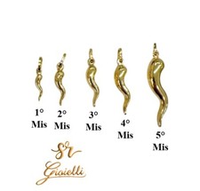 Ciondolo Corno Cornetto in ORO