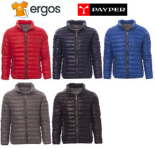 PAYPER Piumino Giubbino INFORMAL da Uomo Imbottito Piume Antivento 100% Nylon