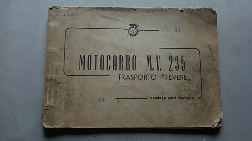 Agusta 235 tevere - tevere, motocarro