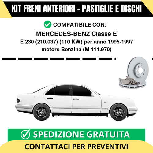 Kit freni anteriori - kit,