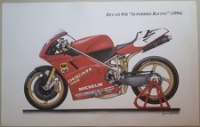 Poster DUCATI 916 "SUPERBIKE