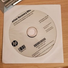 Genuine HP Driver Recovery DVD