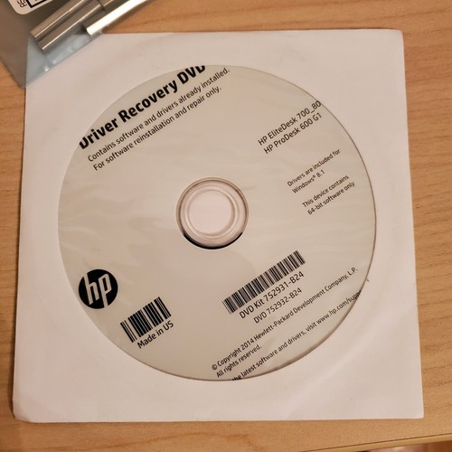 Dvd ripristino driver - dvd,