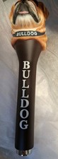 Bulldog Beer Keg Tap Handle