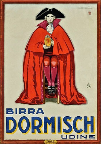 Birra dormisch udine poster - udine,