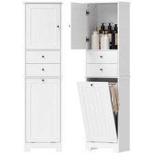 HOMCOM Mobile Bagno Alto con