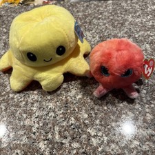 Lotto 2 Peluche Polpo Cambio