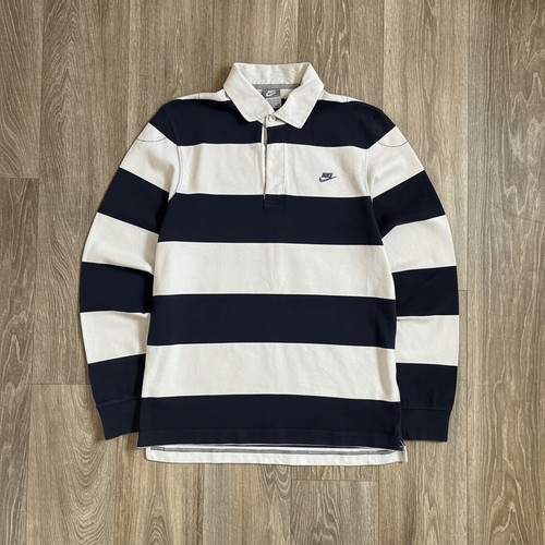 Camicia rugby vintage - nike, blu