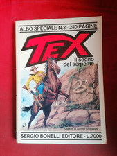 TEX ALBO SPECIALE N. 3 IL SEGNO DEL SERPENTE  (AURELIO GALEPPINI) BONELLI 1990