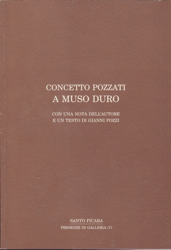Concetto pozzati muso duro - pozzati.,