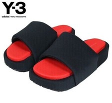 SANDALI ADIDAS Y-3 SLIDES SLIDERS SCARPE DA SPIAGGIA SANDALI NUOVI CON SCATOLA UK 4, 5, 6, 7, 8, 10
