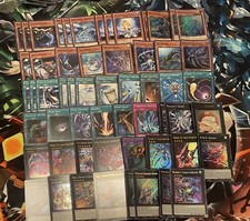 SHARK XYZ KRAKEN Mazzo 74 carte FOIL Yugioh Yu-Gi-Oh! Nucleo HOT BARIAN grado acqua