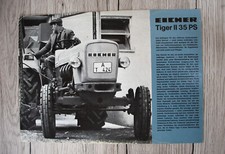Eicher depliant originale per